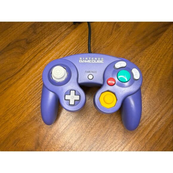 Official Nintendo Gamecube Controller Indigo Purple DOL-003 Authentic OEM - Picture 1 of 3